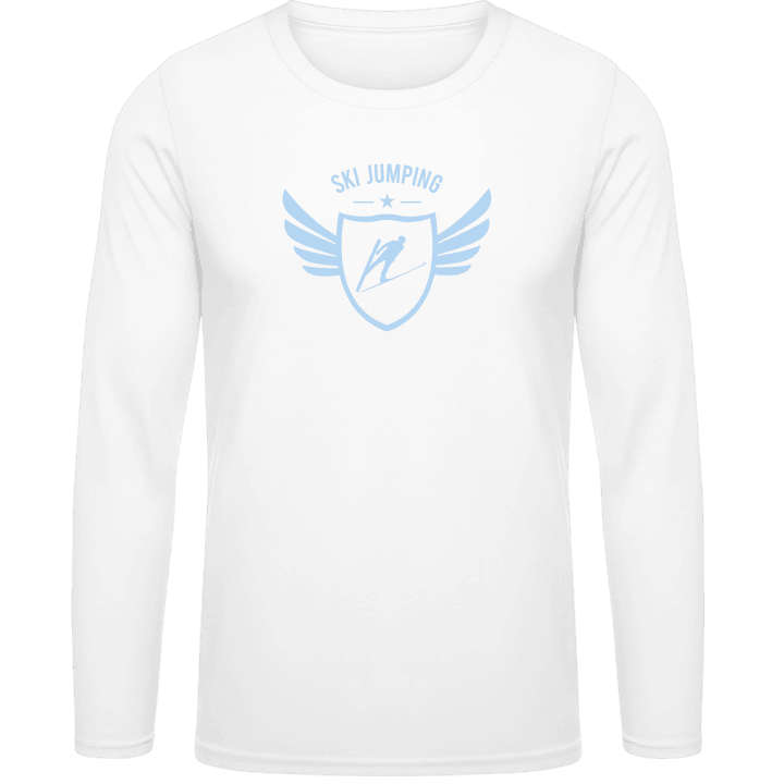 Ski Jumping Winged T-shirt à manches longues contain pic