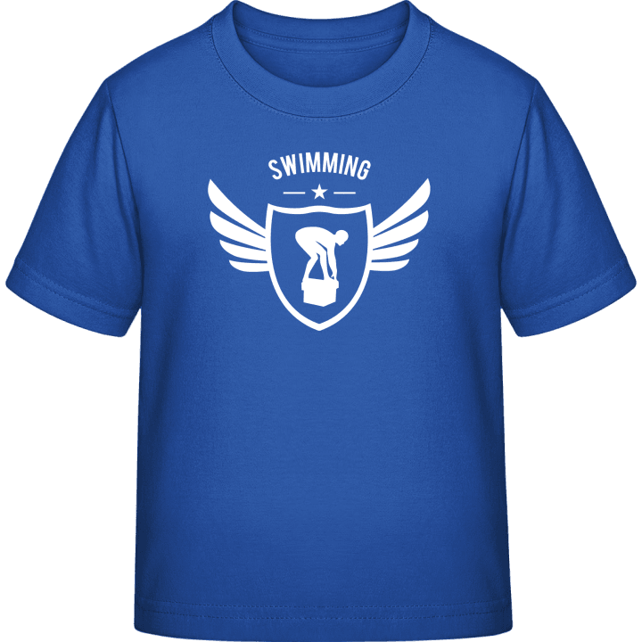 Swimming Winged T-shirt för barn contain pic