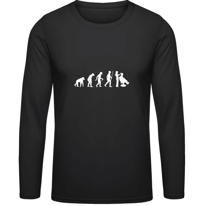 Hairdresser Evolution Long Sleeve Shirt contain pic