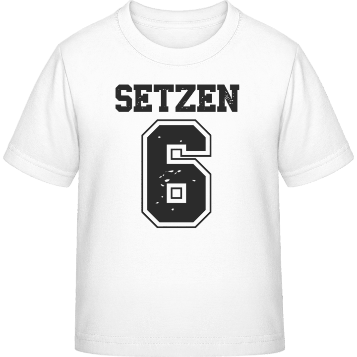 Setzen 6 Camiseta infantil contain pic