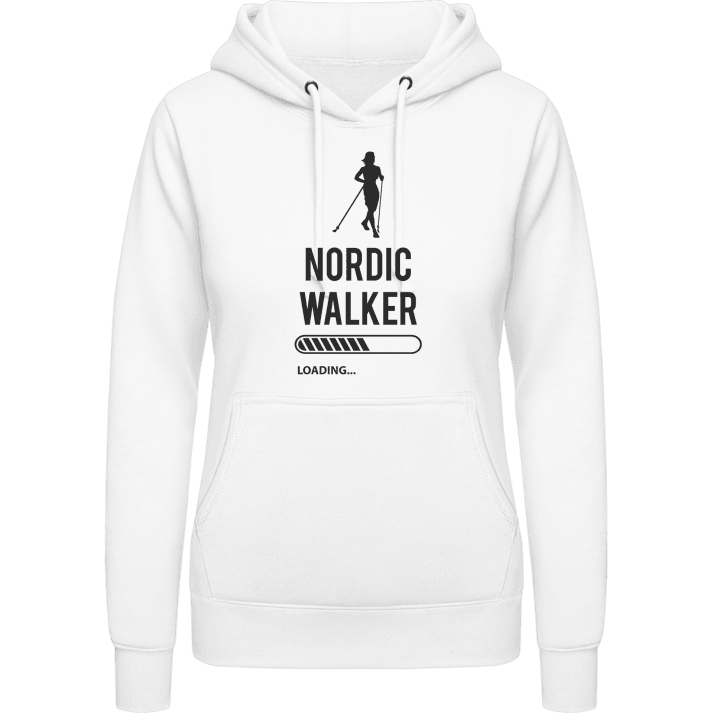 Nordic Walker Loading Sudadera con capucha para mujer contain pic