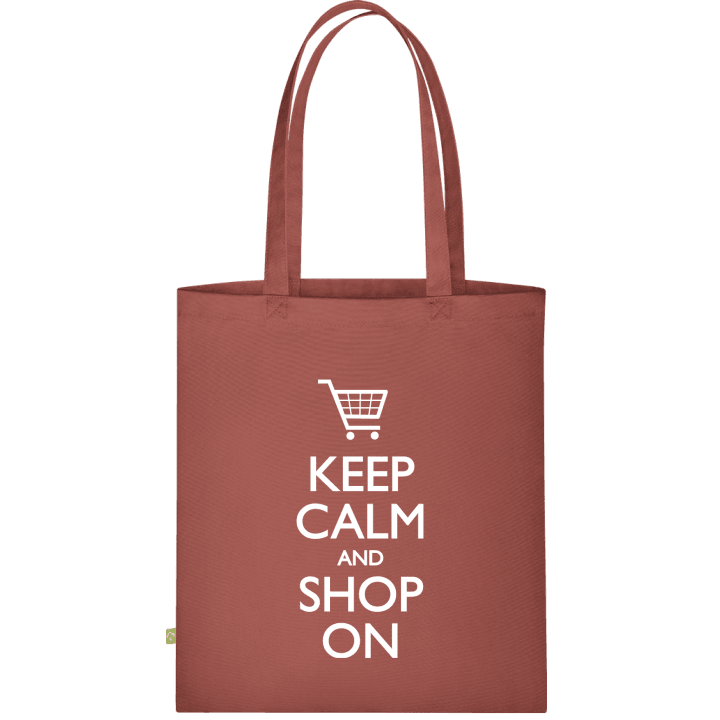 Keep Calm And Shop On Stofftasche 0 image
