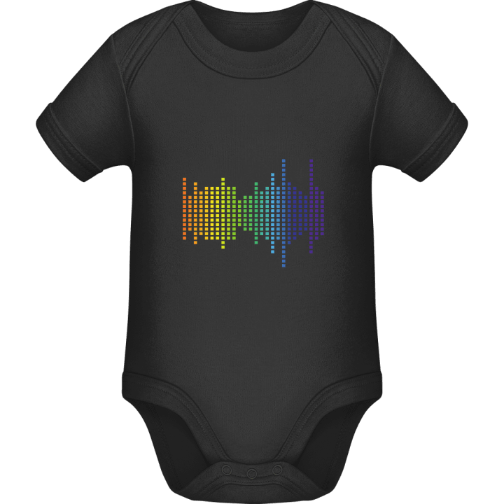 Printed Equalizer Beat Sound Baby Romper contain pic