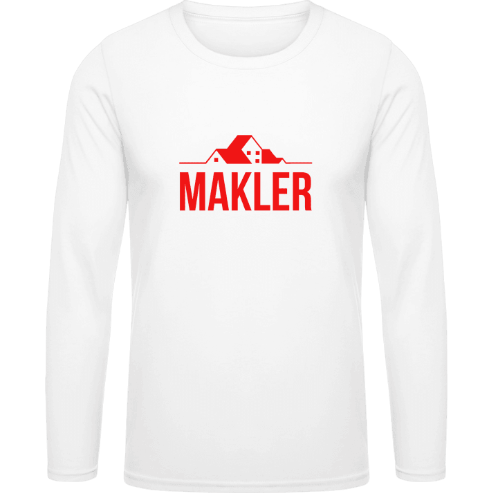 Makler Logo T-shirt à manches longues contain pic
