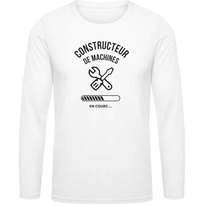 Constructeur de machines en cours T-shirt à manches longues contain pic