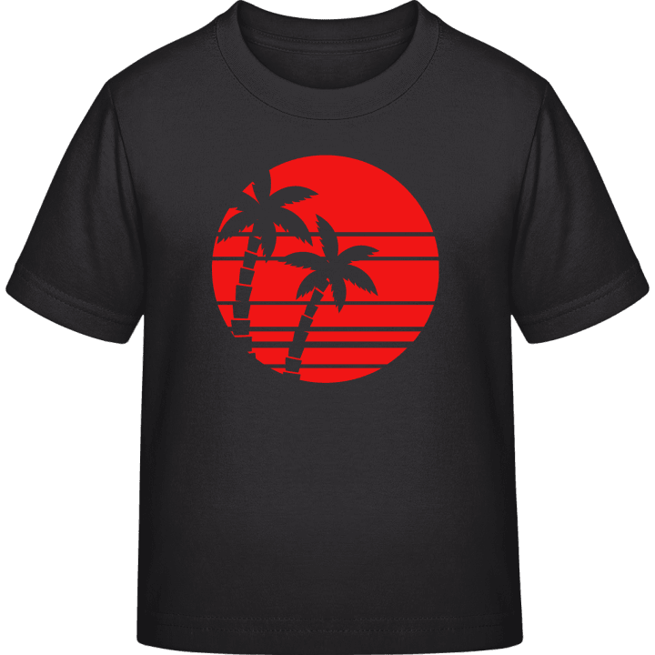 Palms Sunset T-shirt för barn 0 image