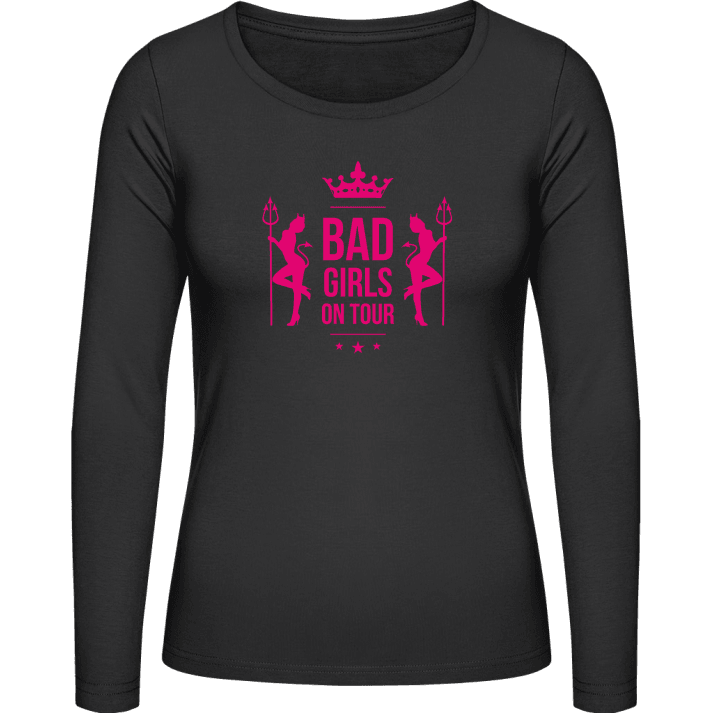Bad Girls Party Tour Vrouwen Lange Mouw Shirt contain pic