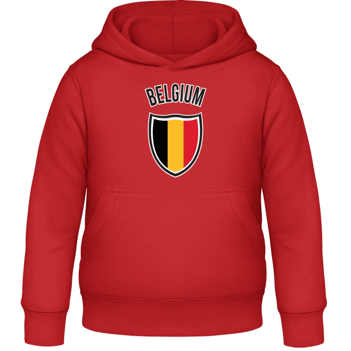 Belgium Flag Shield Sweat à capuche pour enfants 0 image