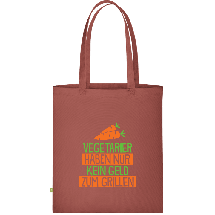 Vegetier haben nur kein Geld zum Grillen Cloth Bag contain pic