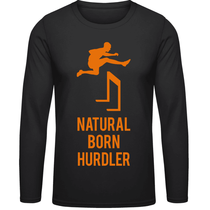 Natural Born Hurdler Shirt met lange mouwen contain pic