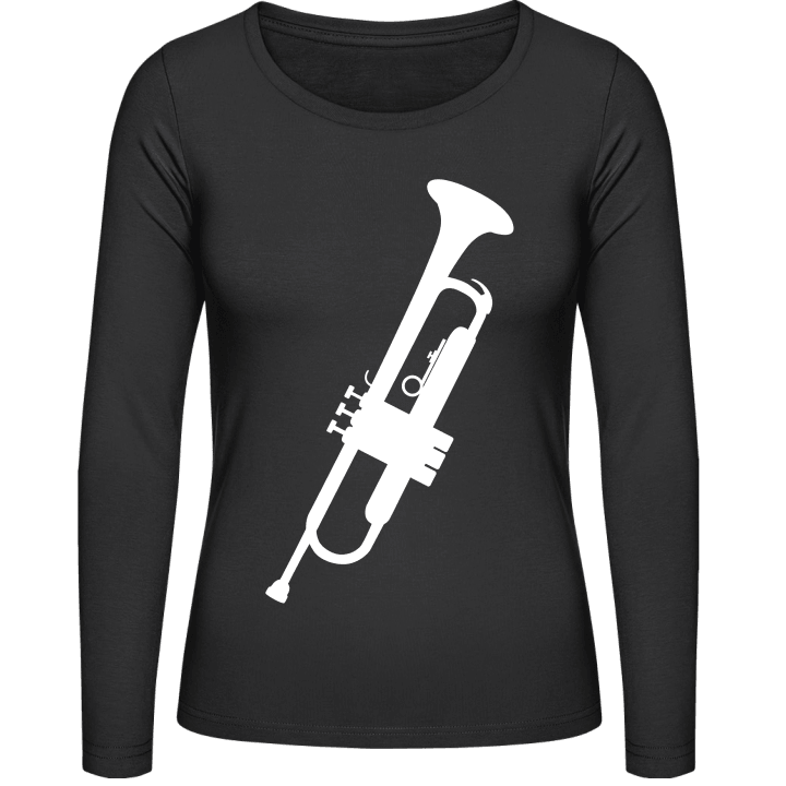 Trumpet Vrouwen Lange Mouw Shirt contain pic