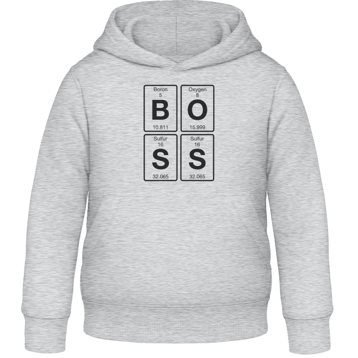 BOSS Chemical Elements Kids Hoodie contain pic