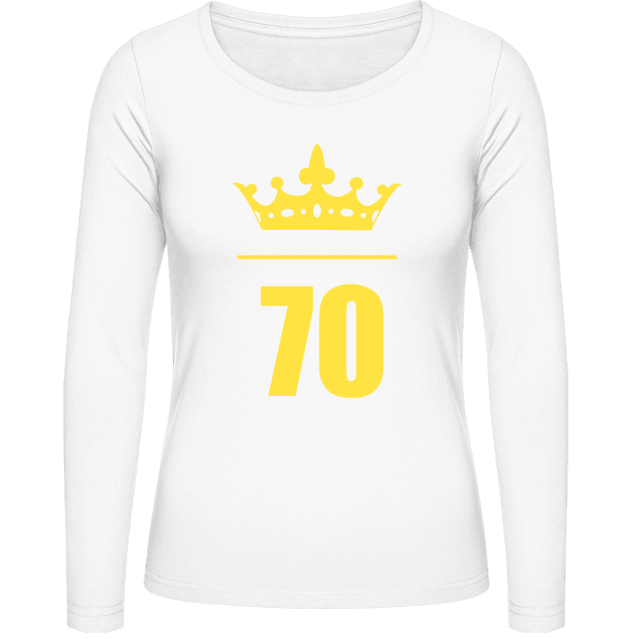 70 Years Vrouwen Lange Mouw Shirt 0 image