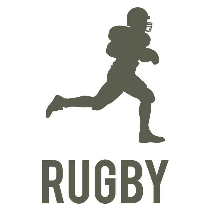 Rugby Silhouette Kids T-shirt 0 image