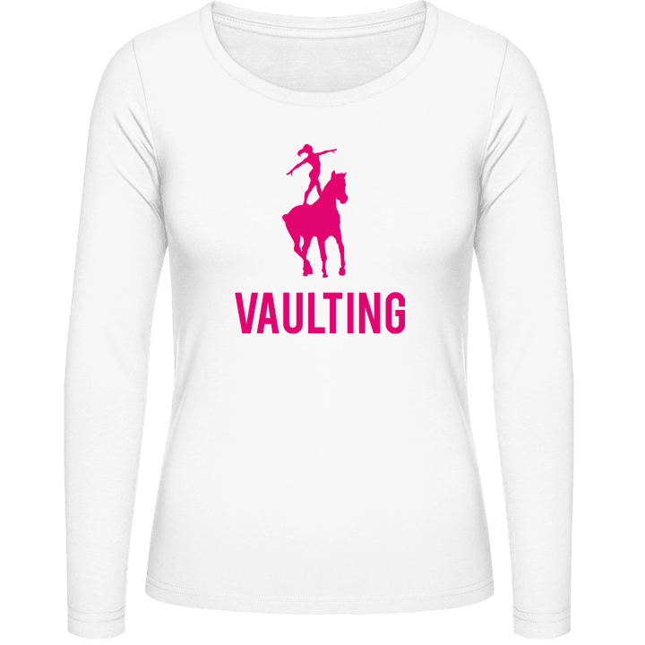 Vaulting Frauen Langarmshirt contain pic