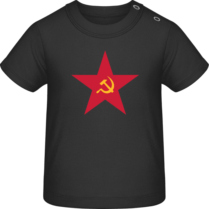 Communism Star Baby T-skjorte contain pic