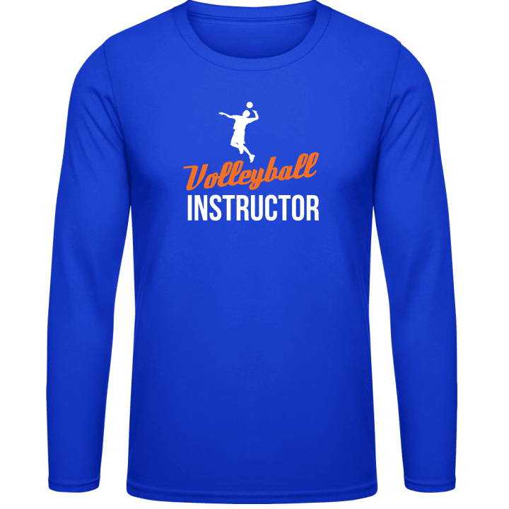 Volleyball Instructor Shirt met lange mouwen contain pic
