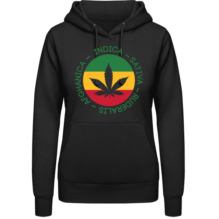 Jamaica Weed Felpa con cappuccio da donna 0 image