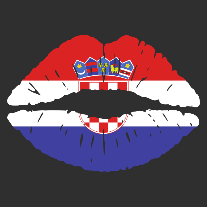 Croatian Kiss Flag T-shirt til kvinder 0 image