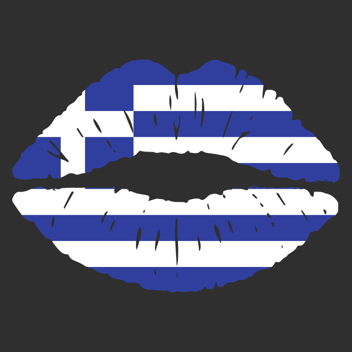 Greek Kiss Flag T-shirt för kvinnor 0 image
