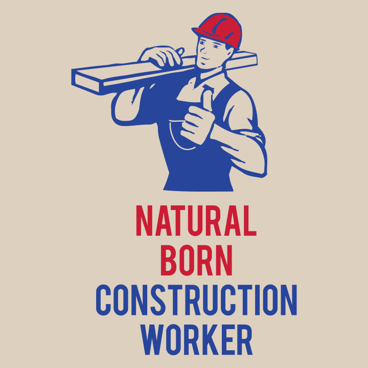 Natural Born Construction Worker T-skjorte 0 image