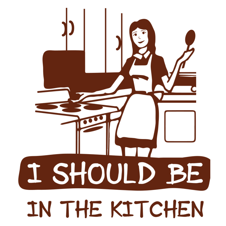 I Should Be In The Kitchen Kvinnor långärmad skjorta 0 image