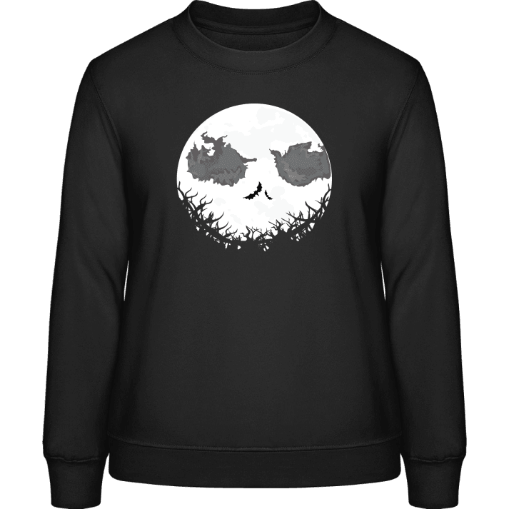 Halloween Moonlight Face Frauen Sweatshirt 0 image