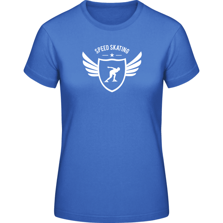 Speed Skating Winged Women T-Shirt contain pic