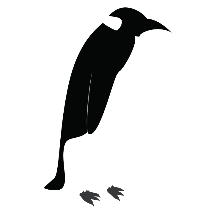Illustration Of A Penguin Baby T-skjorte 0 image