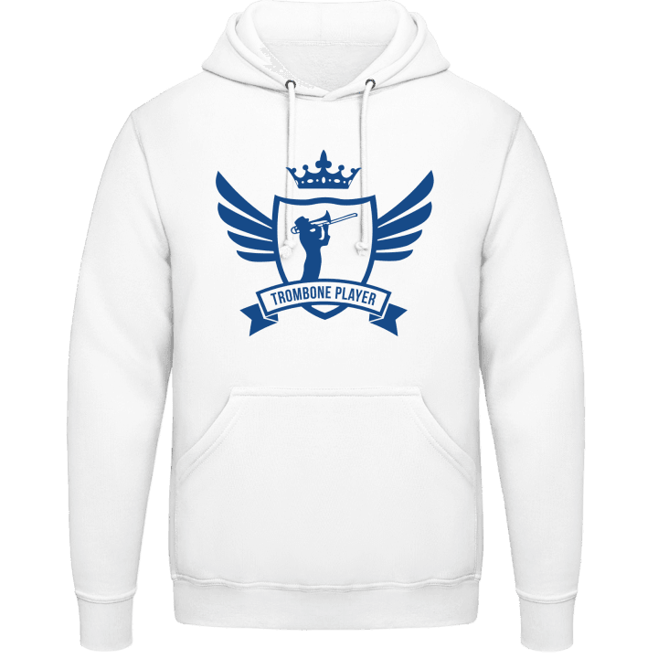 Trombone Player Winged Hoodie contain pic