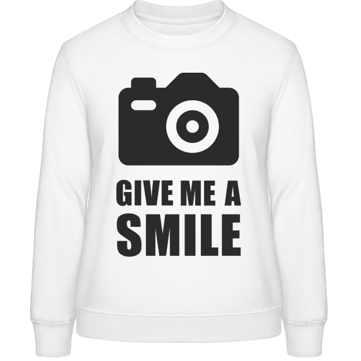 Give Me A Smile Women Sweatshirt contain pic