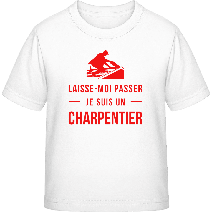 Je suis un charpentier T-shirt til børn 0 image