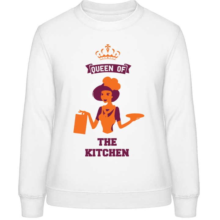 Queen of the Kitchen Crown Sweatshirt för kvinnor contain pic