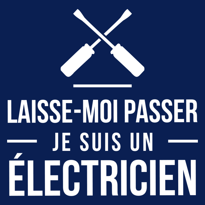 Laisse-Moi Passer Je Suis Un Électricien Huvtröja 0 image