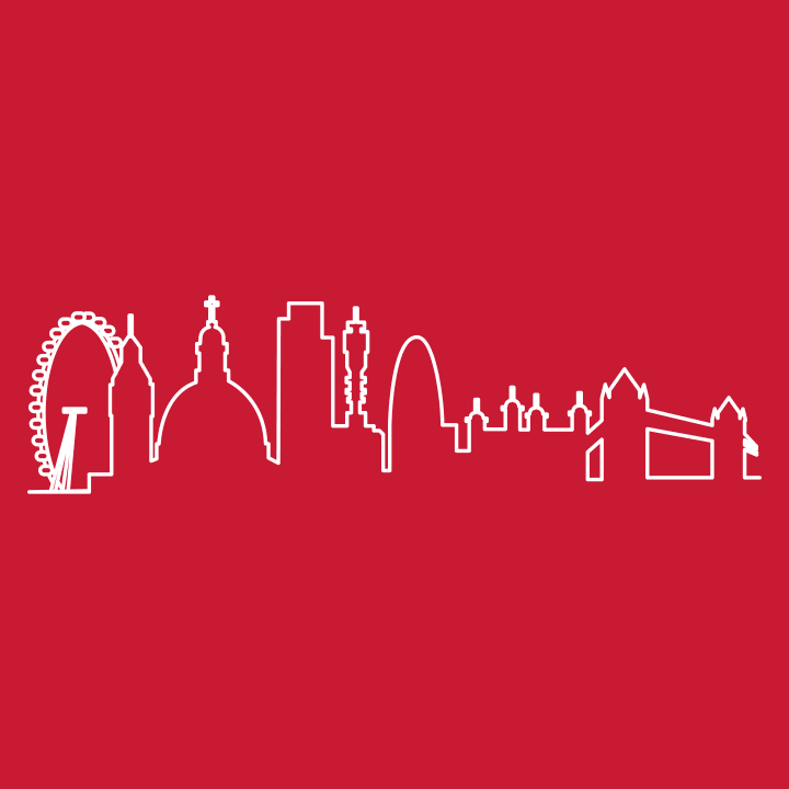 London Skyline Langermet skjorte for kvinner 0 image