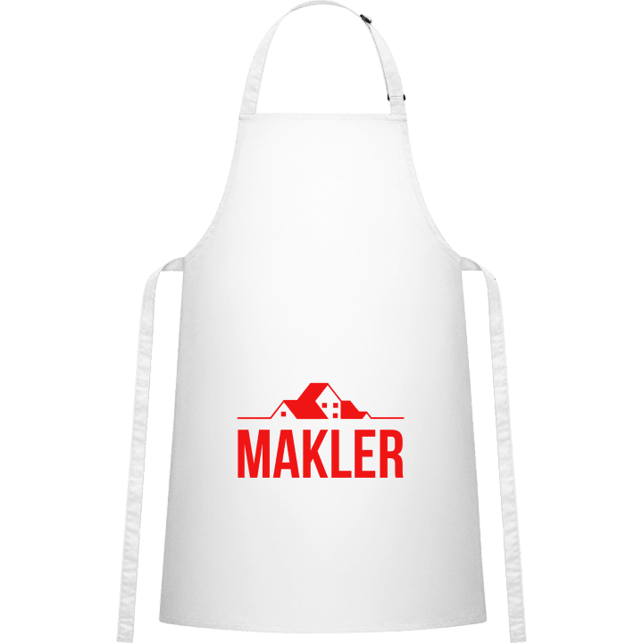 Makler Logo Kitchen Apron contain pic