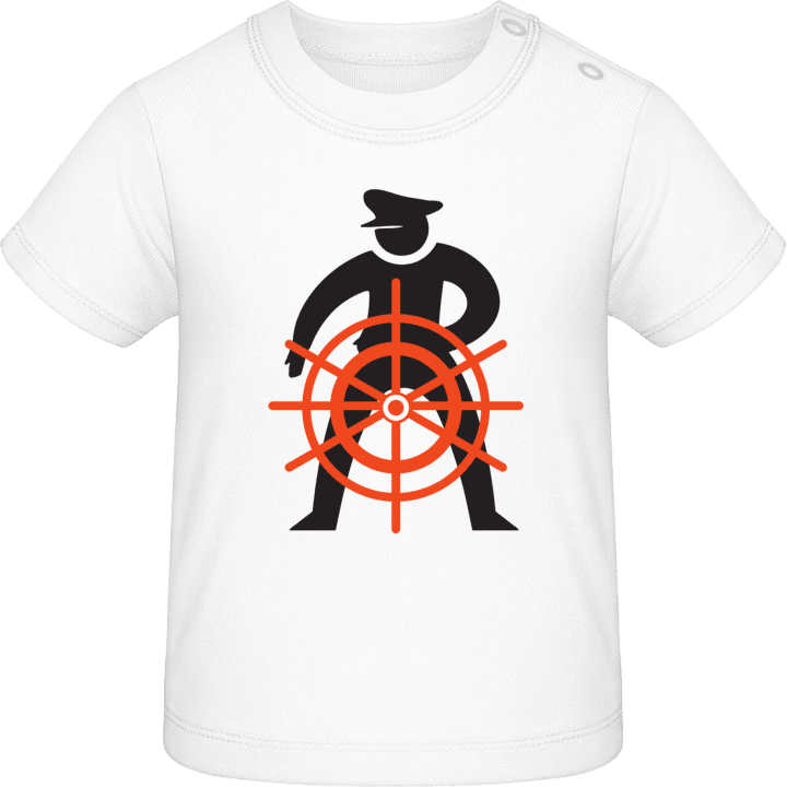 Captain Sailing T-shirt bébé contain pic