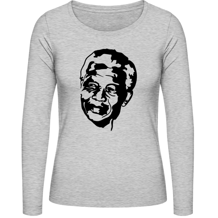Mandela Camisa de manga larga para mujer contain pic