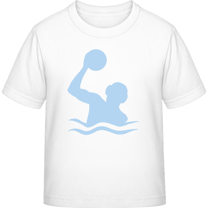 Water Polo Silhouette Kinder T-Shirt contain pic