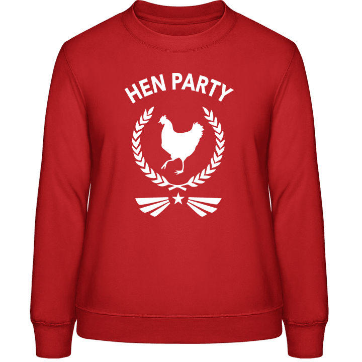 Hen Party Frauen Sweatshirt contain pic