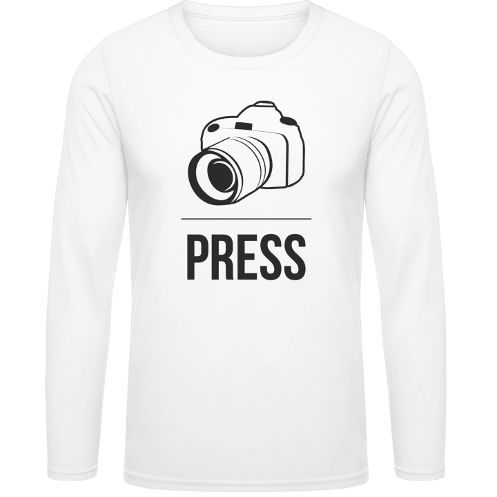 Press T-shirt à manches longues contain pic