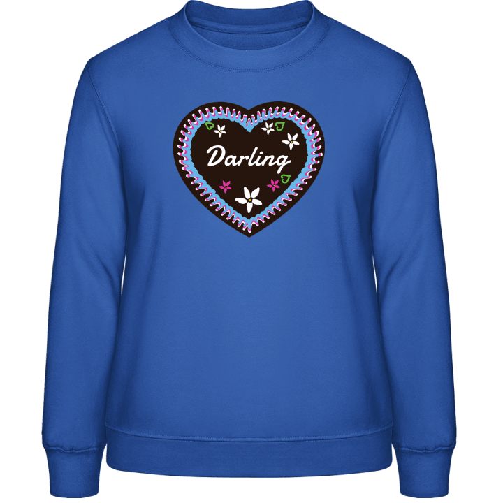 Darling Gingerbread Heart Sweatshirt för kvinnor contain pic