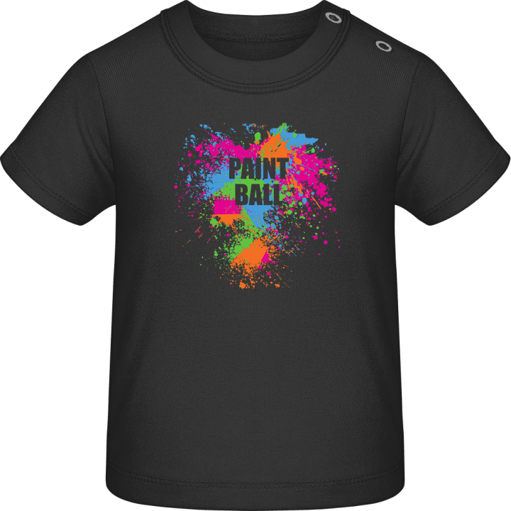 Paintball Splash T-shirt för bebisar contain pic