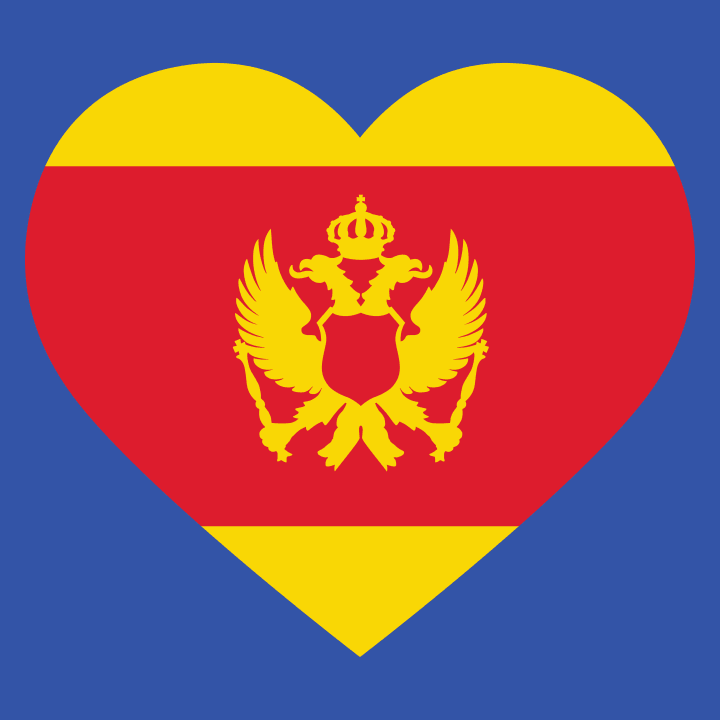 Montenegro Heart Flag Baby Romper 0 image