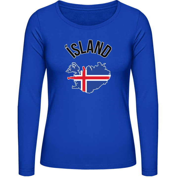 ISLAND Fan Vrouwen Lange Mouw Shirt 0 image