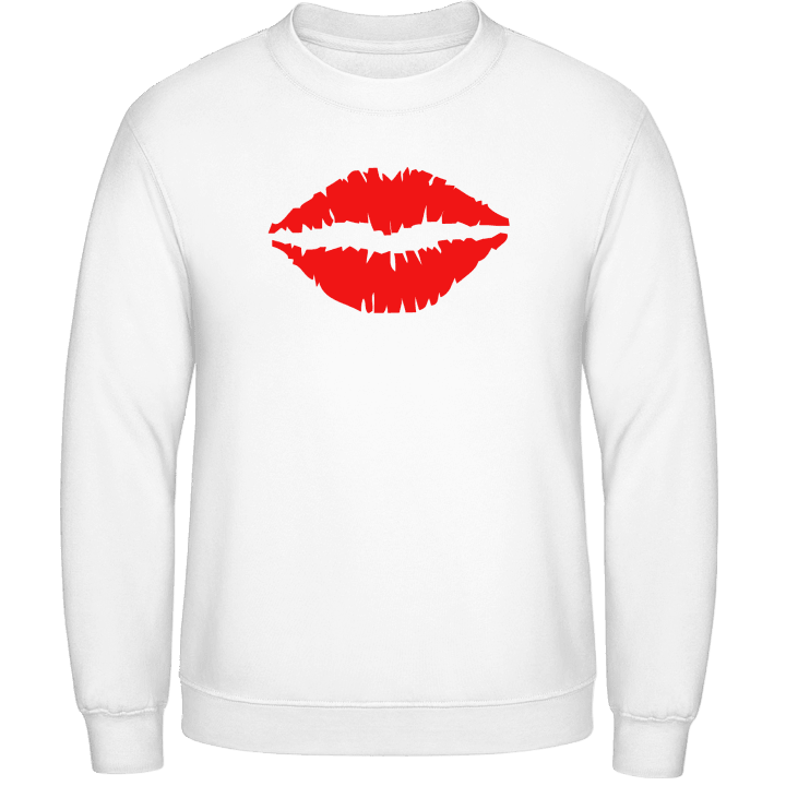 Red Kiss Lips Felpa contain pic