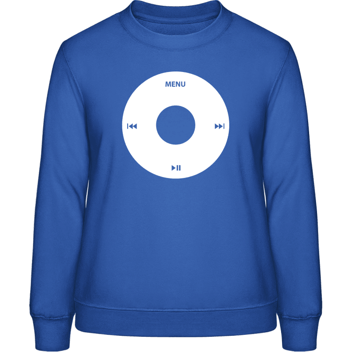 Ipod Controller Sweatshirt för kvinnor contain pic