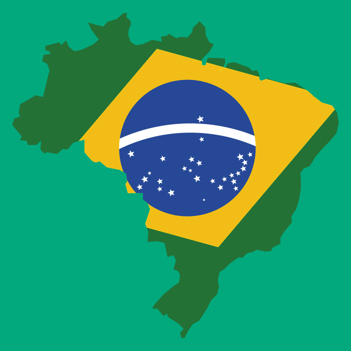 Brasilien Landkarte Kinder Kapuzenpulli 0 image