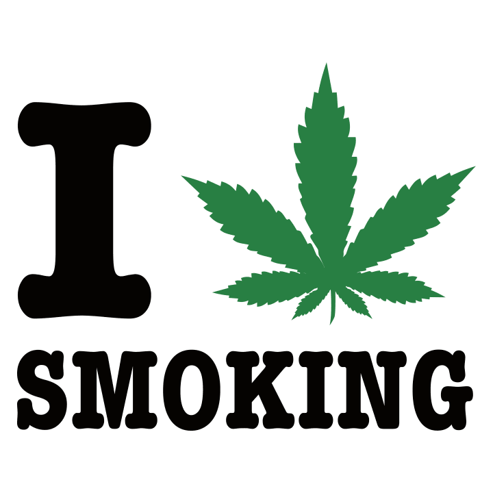 I Love Smoking Marihuana Väska av tyg 0 image