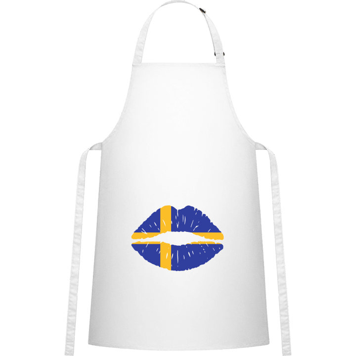 Swedish Kiss Flag Förkläde för matlagning contain pic